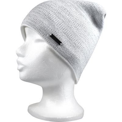 CASCADA women's knitted hat with lurex WHITE