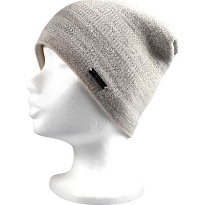 CASCADA women's knitted hat with lurex BEIGE