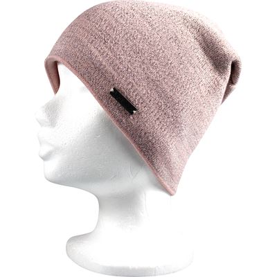 CASCADA women's knitted hat with lurex PINK
