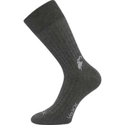 CASHMERE LOVE cotton socks with cashmere and silver ions ANTHRACITE
