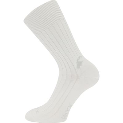 CASHMERE LOVE cotton socks with cashmere and silver ions WHITE