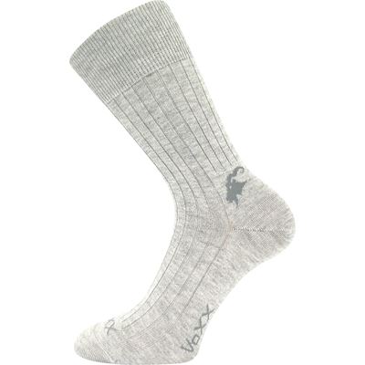 CASHMERE LOVE cotton socks with cashmere and silver ions, mottled GREY