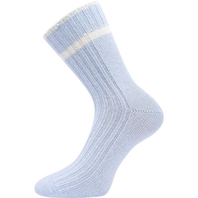 CIVETTA soft warm cashmere socks, LIGHT BLUE MELANGE