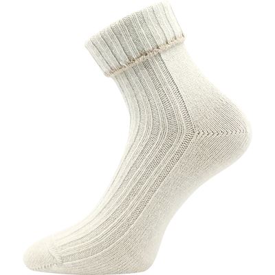 CIVETTA soft warm cashmere socks, CREAM