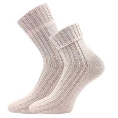 CIVETTA soft warm cashmere socks, DARK PINK