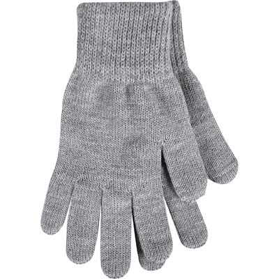 CLIO women's knitted gloves, grey