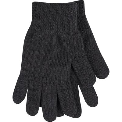 CLIO women's knitted gloves, black