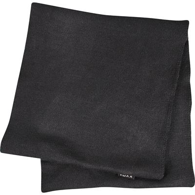 Women's knitted scarf CLIO circular BLACK