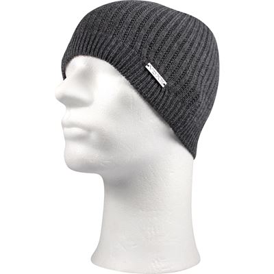 Men's knitted cap COMBA thin DARK GREY