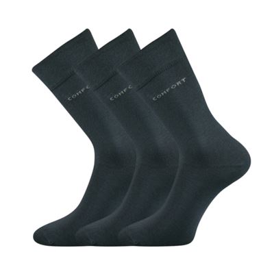 Men's formal socks COMFORT dark grey