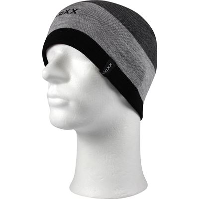 Men's knitted COMODORE winter hat, ANTHRACITE