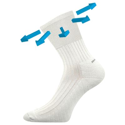 Medicine CORSA socks with soft cuff LIGHT GREY