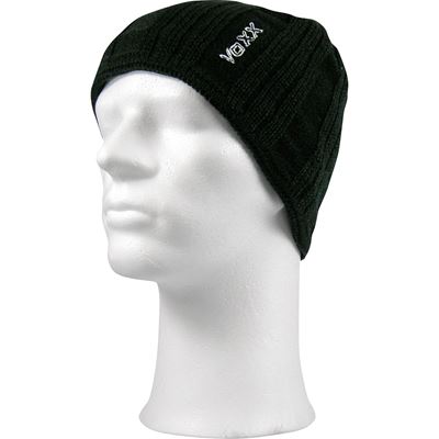 Men's knitted hat CRUZE winter BLACK