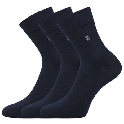 Men's formal socks DAGLES dark blue
