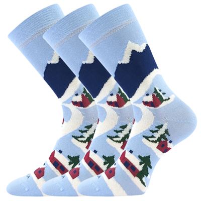 Children's Christmas socks DAMERRYK with MOUNTAINS