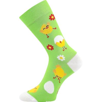 DEASTER picture socks with Easter chick motif