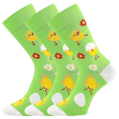 DEASTER picture socks with Easter chick motif