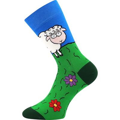 DEASTER picture socks with Easter motif SHEEP