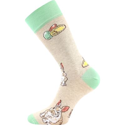 DEASTER picture socks with Easter motif BUNNY 2