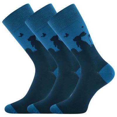 DEASTER picture socks with Easter motif BUNNY 4 Lonka 126637 2