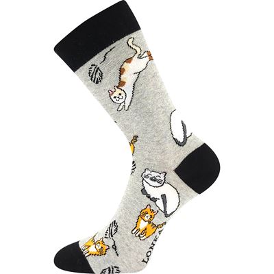 DEBOX picture socks in gift packaging MIX CATS
