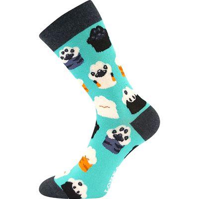 DEBOX picture socks in gift packaging MIX CATS