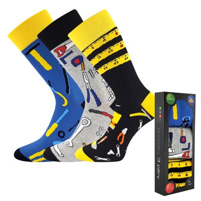 DEBOX picture socks, gift-wrapped MIX TOOLS