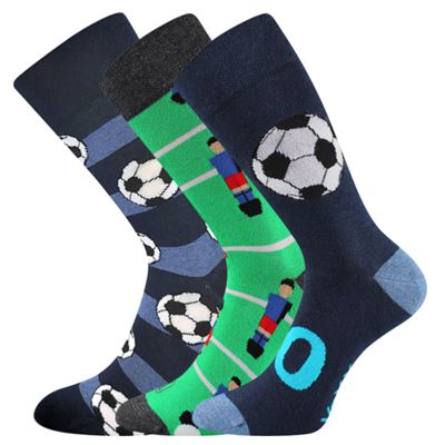 DEBOX picture socks in gift packaging MIX FOOTBALL