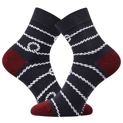 Cotton summer socks DEDOT mix NAVY (3 pairs)