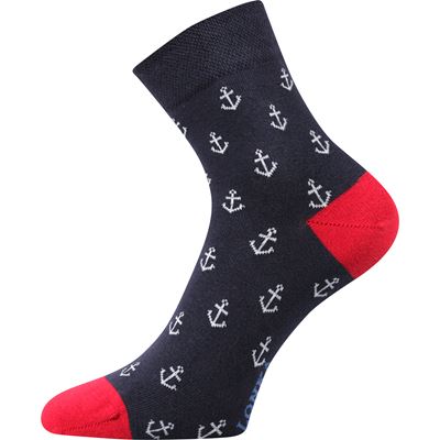 Cotton summer socks DEDOT mix NAVY (3 pairs)