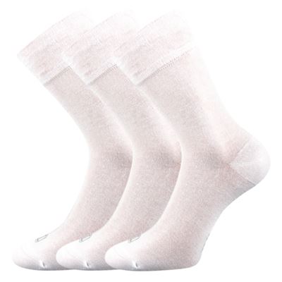 Classic bamboo socks DELI thin WHITE