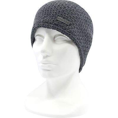 DEMIO women's knitted headband, dark grey