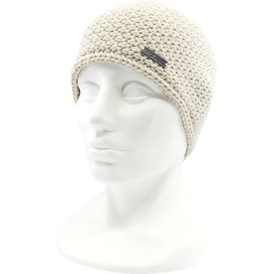 DEMIO knitted women's headband, ecru