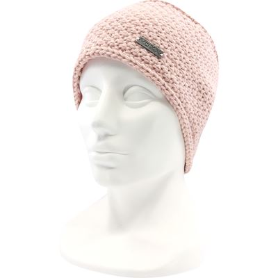 DEMIO women's knitted headband, pink