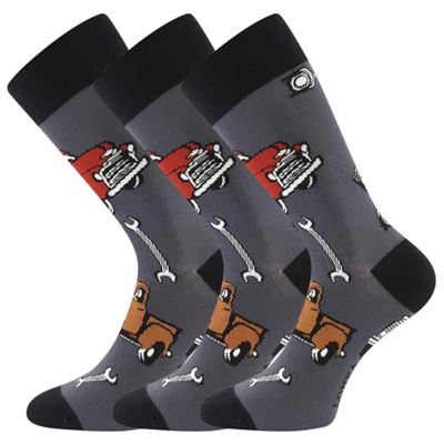 Men's funny socks DEPATE with CARS pictures