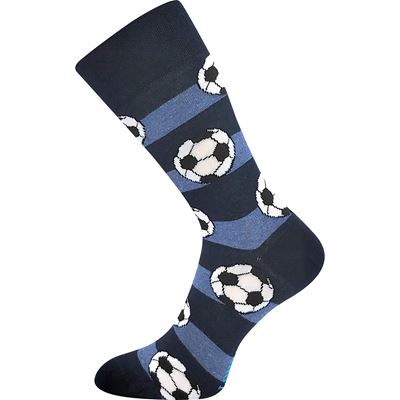 Men's funny socks DEPATE with FOOTBALL pictures