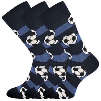 Men's funny socks DEPATE with FOOTBALL pictures