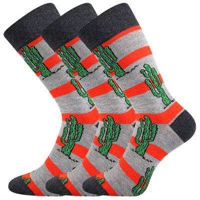 Men's funny DEPATE socks with CACTUS pictures