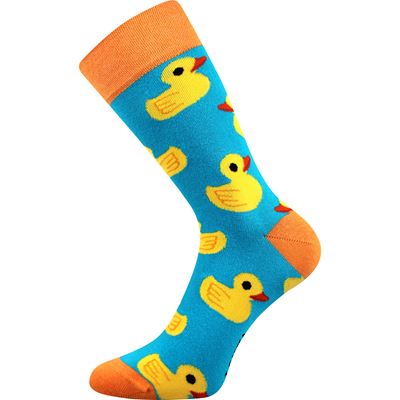 Men's funny socks DEPATE with pictures of DUCKS