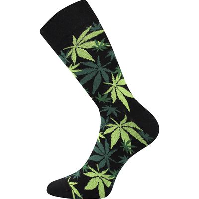 Men's funny socks DEPATE with GRASS pictures