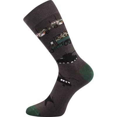 Men's funny socks DEPATE with ARMY pictures