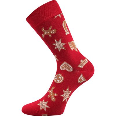 DEBOX picture socks, gift-wrapped, CHRISTMAS mix H