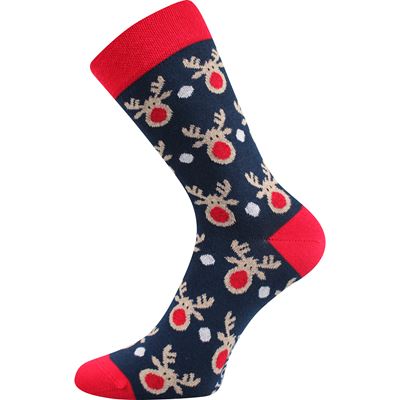 DEBOX picture socks, gift-wrapped, CHRISTMAS mix H