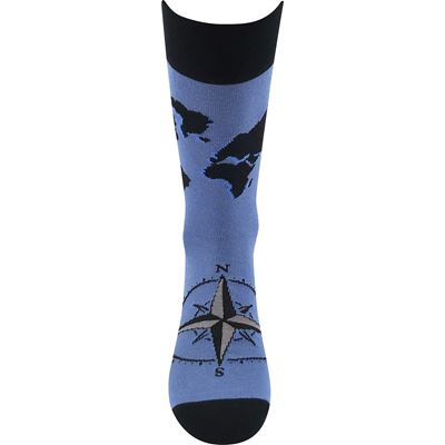 DEPATE picture socks with WORLDS motif Lonka 126862 3