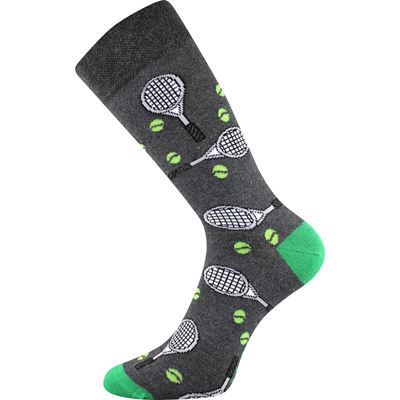 Men's funny socks DEPATE with TENIS pictures