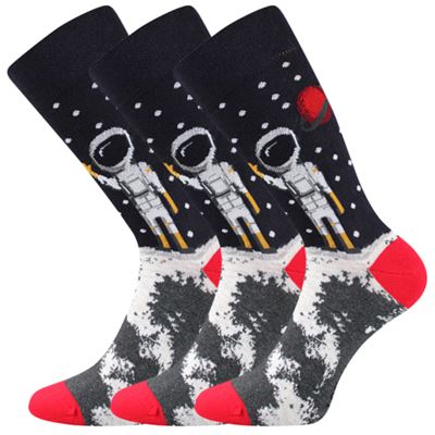 Men's funny socks DEPATE with SPACE images