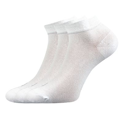 DESI low bamboo socks, white