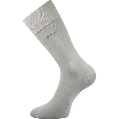 DESILVE cotton socks with silver ions LIGHT GREY
