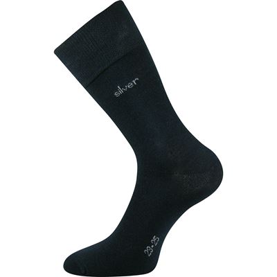 DESILVE cotton socks with silver ions DARK BLUE