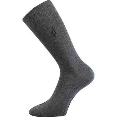 Men's formal socks DESPOK anthracite melange